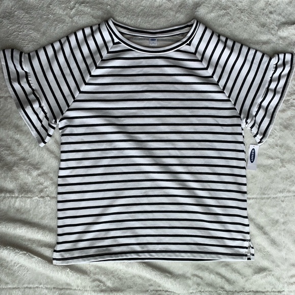 Women’s Large Old Navy Striped Top - Picture 1 of 4